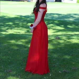 Dillards Red, Formal Gown